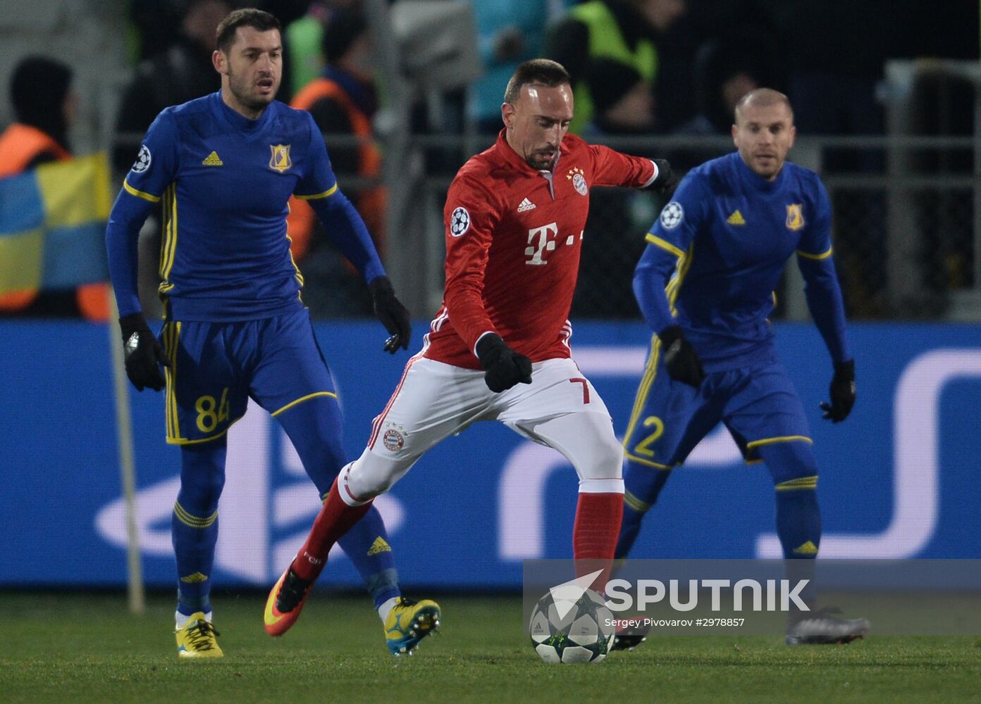 Football. Champions League. Rostov vs. Bayern