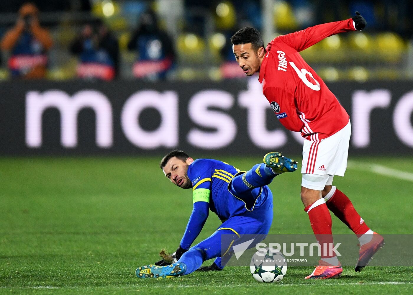 Football. Champions League. Rostov vs. Bayern
