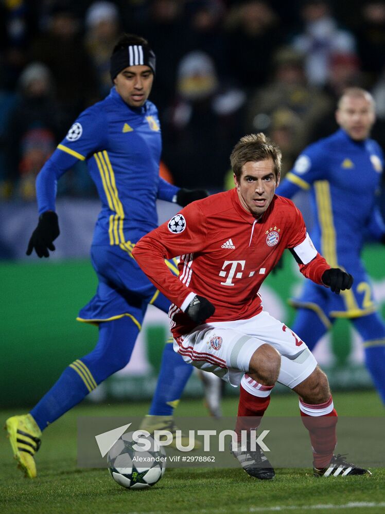 Football. Champions League. Rostov vs. Bayern