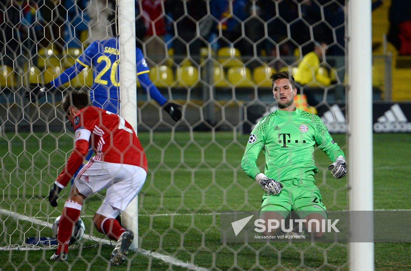 Football. Champions League. Rostov vs. Bayern