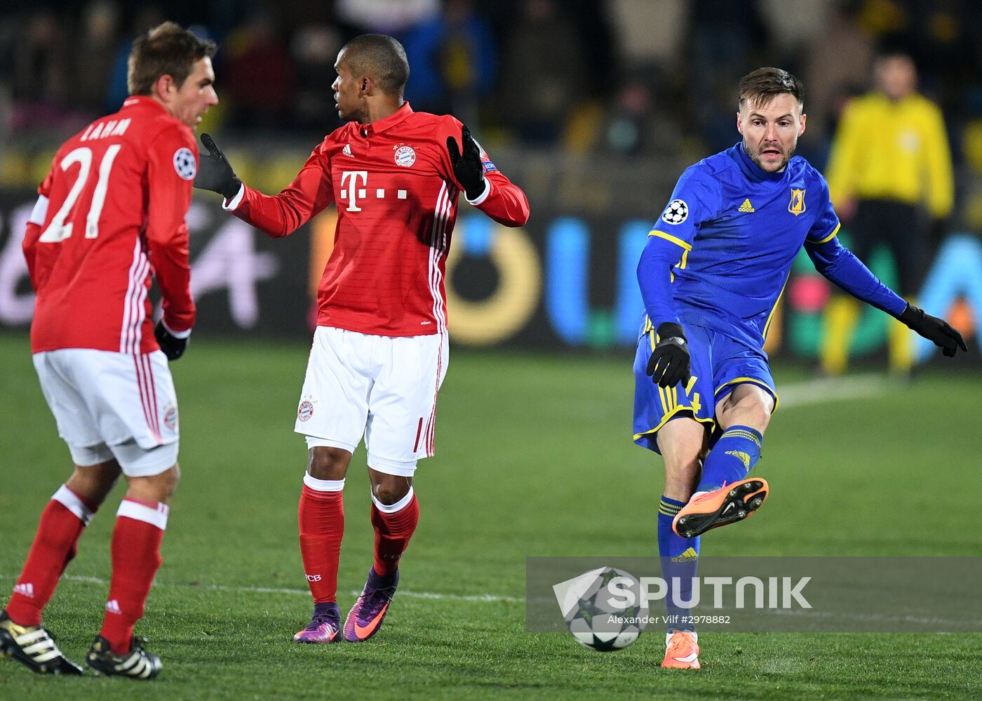 Football. Champions League. Rostov vs. Bayern