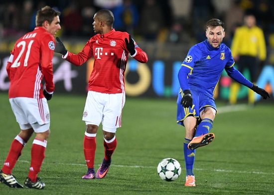 Football. Champions League. Rostov vs. Bayern