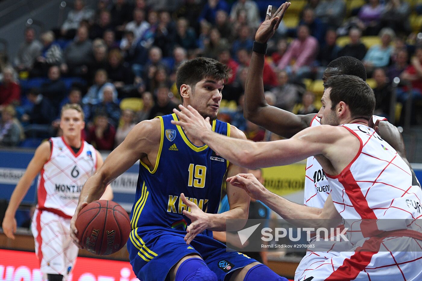 Basketball Euro Cup Men. BC Khimki vs. BC Fuenlabrada