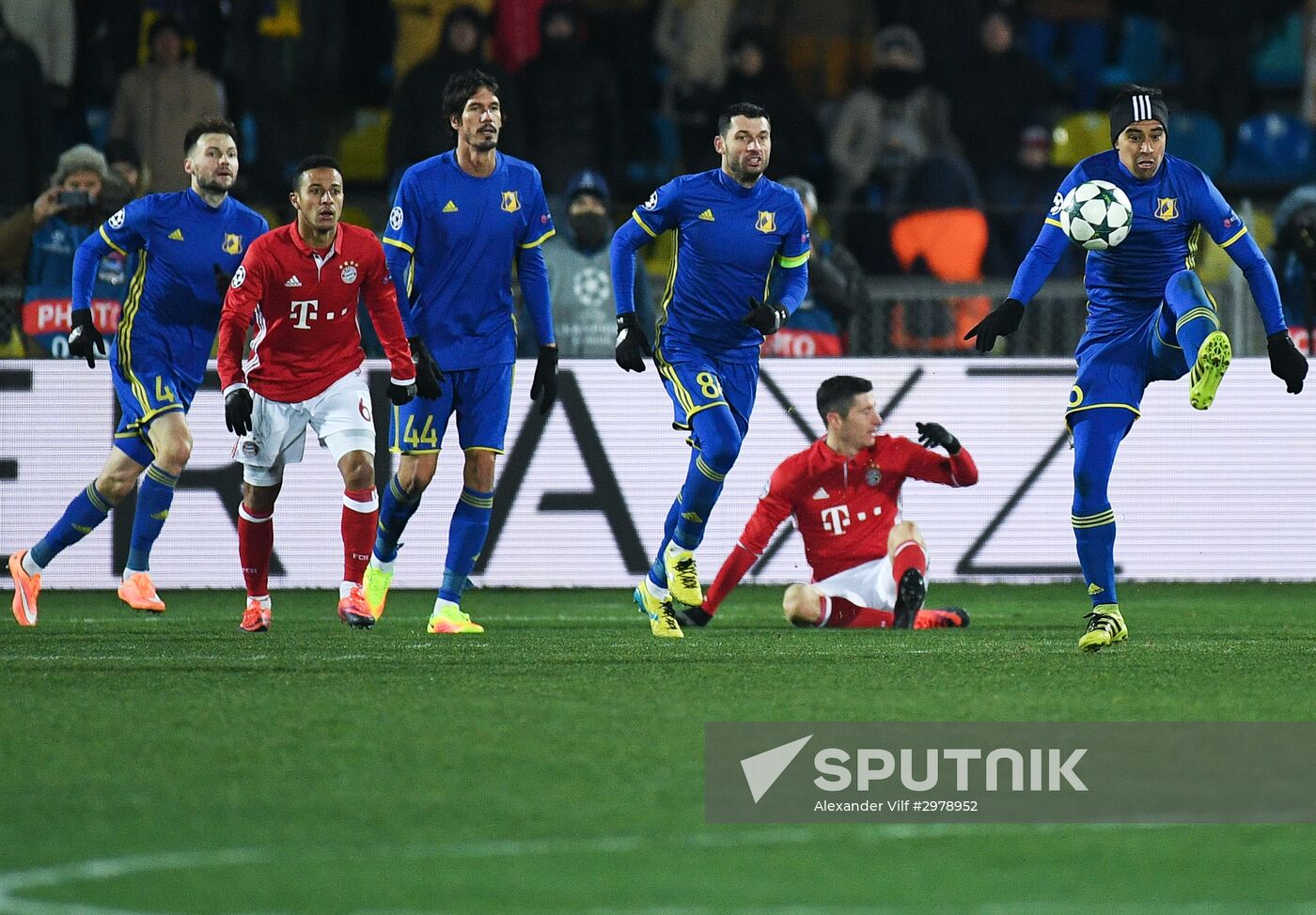 UEFA Champions League. Rostov vs. Bayern