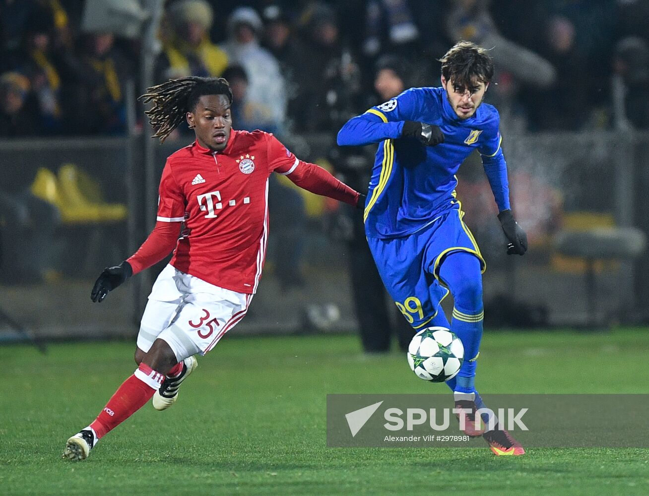 UEFA Champions League. Rostov vs. Bayern