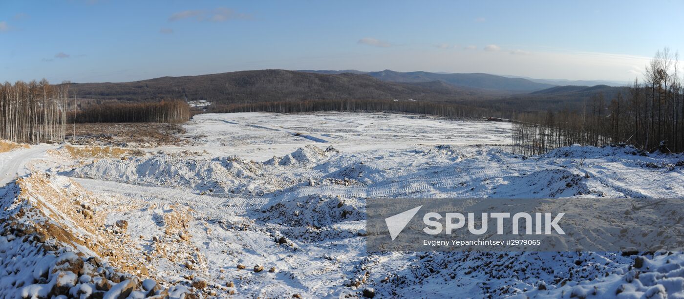 Gold mines in Trans-Baikal Territory