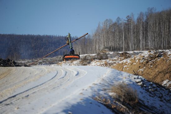 Gold mines in Trans-Baikal Territory