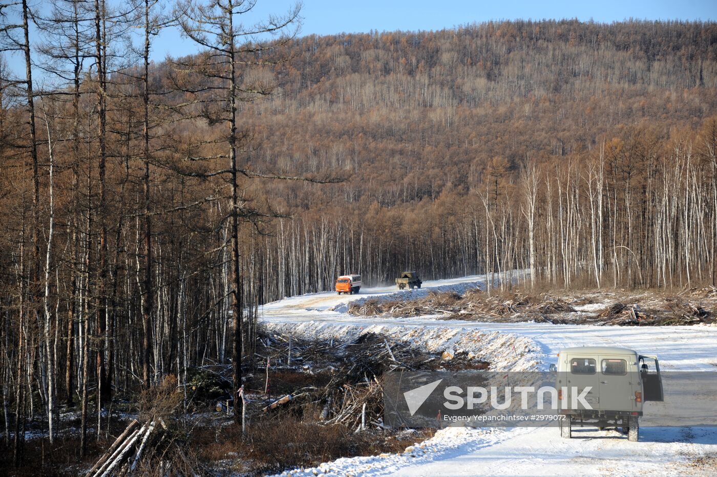 Gold mines in Trans-Baikal Territory