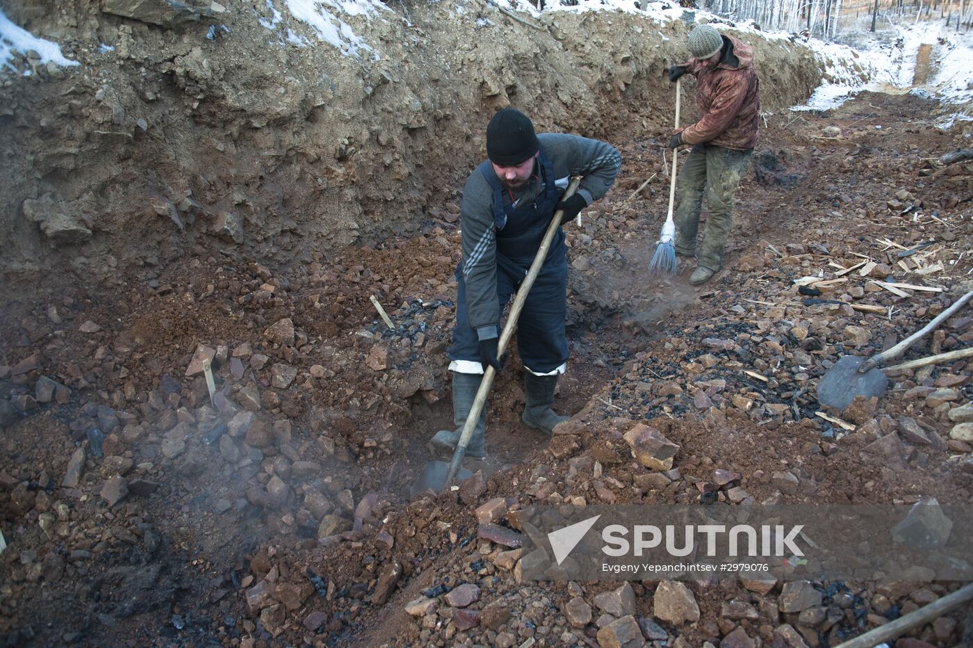 Gold mines in Trans-Baikal Territory