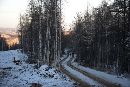 Gold mines in Trans-Baikal Territory
