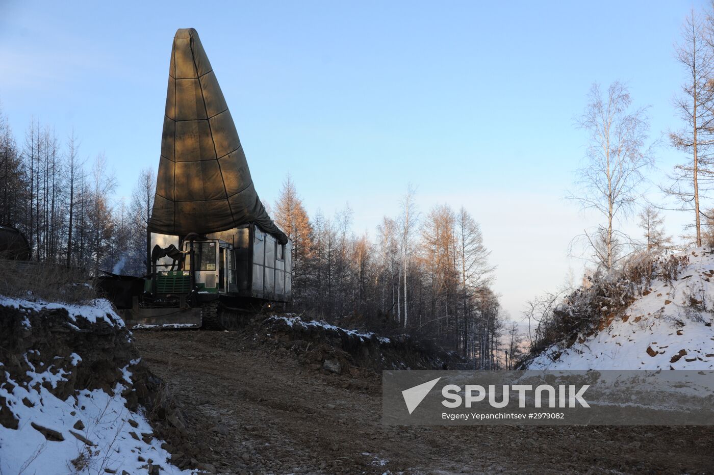 Gold mines in Trans-Baikal Territory