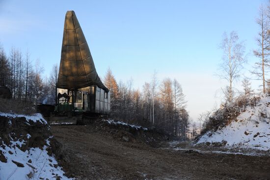 Gold mines in Trans-Baikal Territory