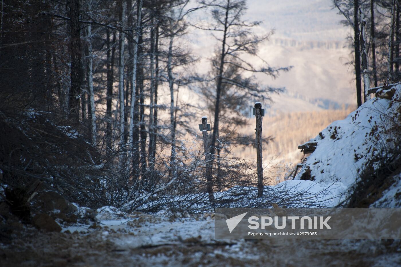 Gold mines in Trans-Baikal Territory
