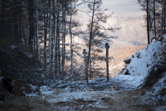 Gold mines in Trans-Baikal Territory