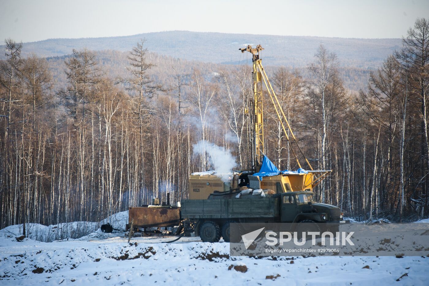 Gold mines in Trans-Baikal Territory