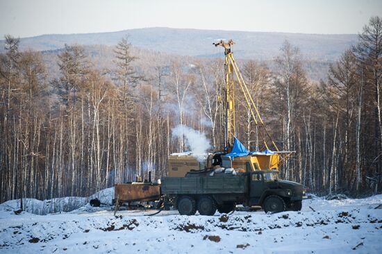 Gold mines in Trans-Baikal Territory