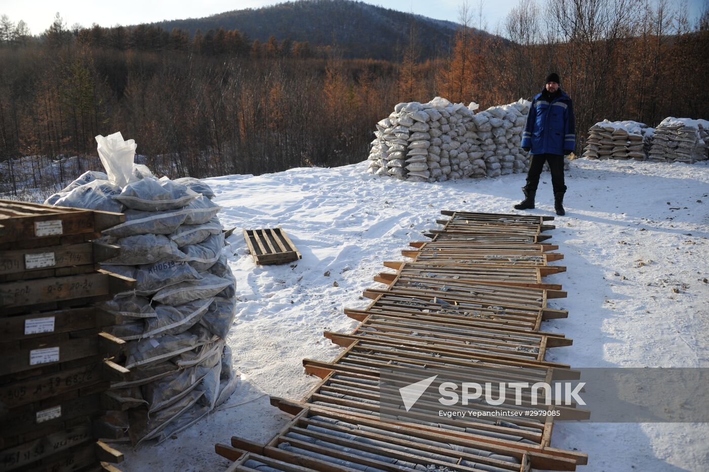 Gold mines in Trans-Baikal Territory