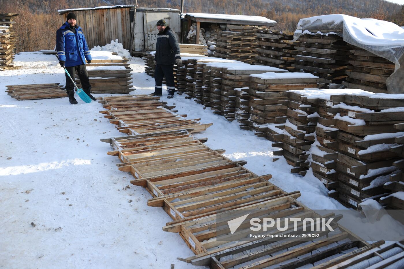 Gold mines in Trans-Baikal Territory