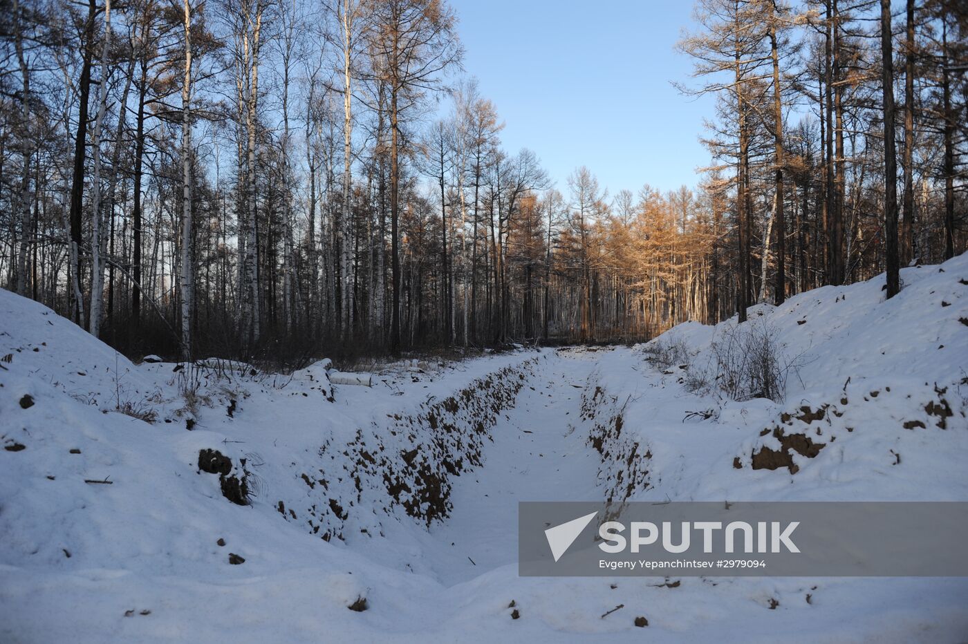 Gold mines in Trans-Baikal Territory