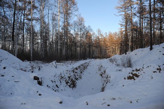 Gold mines in Trans-Baikal Territory