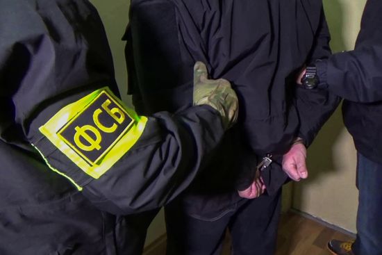 Russia's Federal Security Service detains former Black Sea Fleet staff member Leonid Parkhomenko