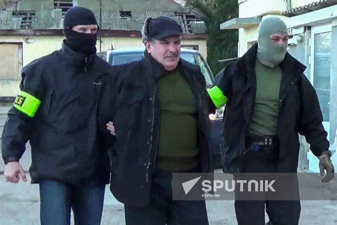 Russia's Federal Security Service detains former Black Sea Fleet staff member Leonid Parkhomenko