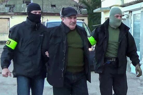 Russia's Federal Security Service detains former Black Sea Fleet staff member Leonid Parkhomenko