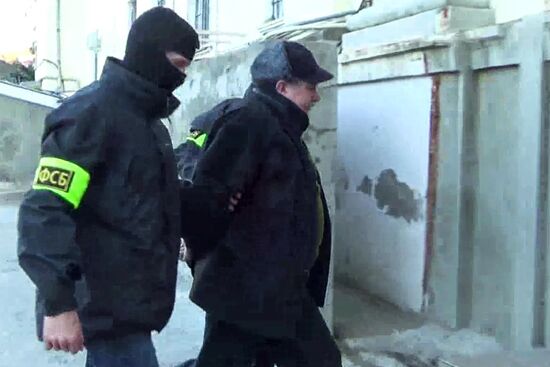 Russia's Federal Security Service detains former Black Sea Fleet staff member Leonid Parkhomenko