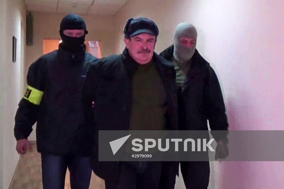 Russia's Federal Security Service detains former Black Sea Fleet staff member Leonid Parkhomenko