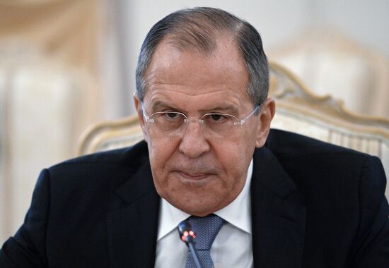 Russian Foreign Minister Sergei Lavrov meets with Foreign Minister of Vietnam Pham Binh Minh