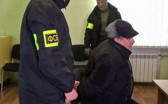 Russia's Federal Security Service detains former Black Sea Fleet staff member Leonid Parkhomenko