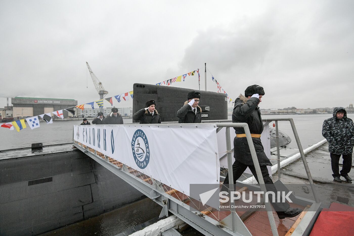 Kolpino submarine transferred to Russian Navy