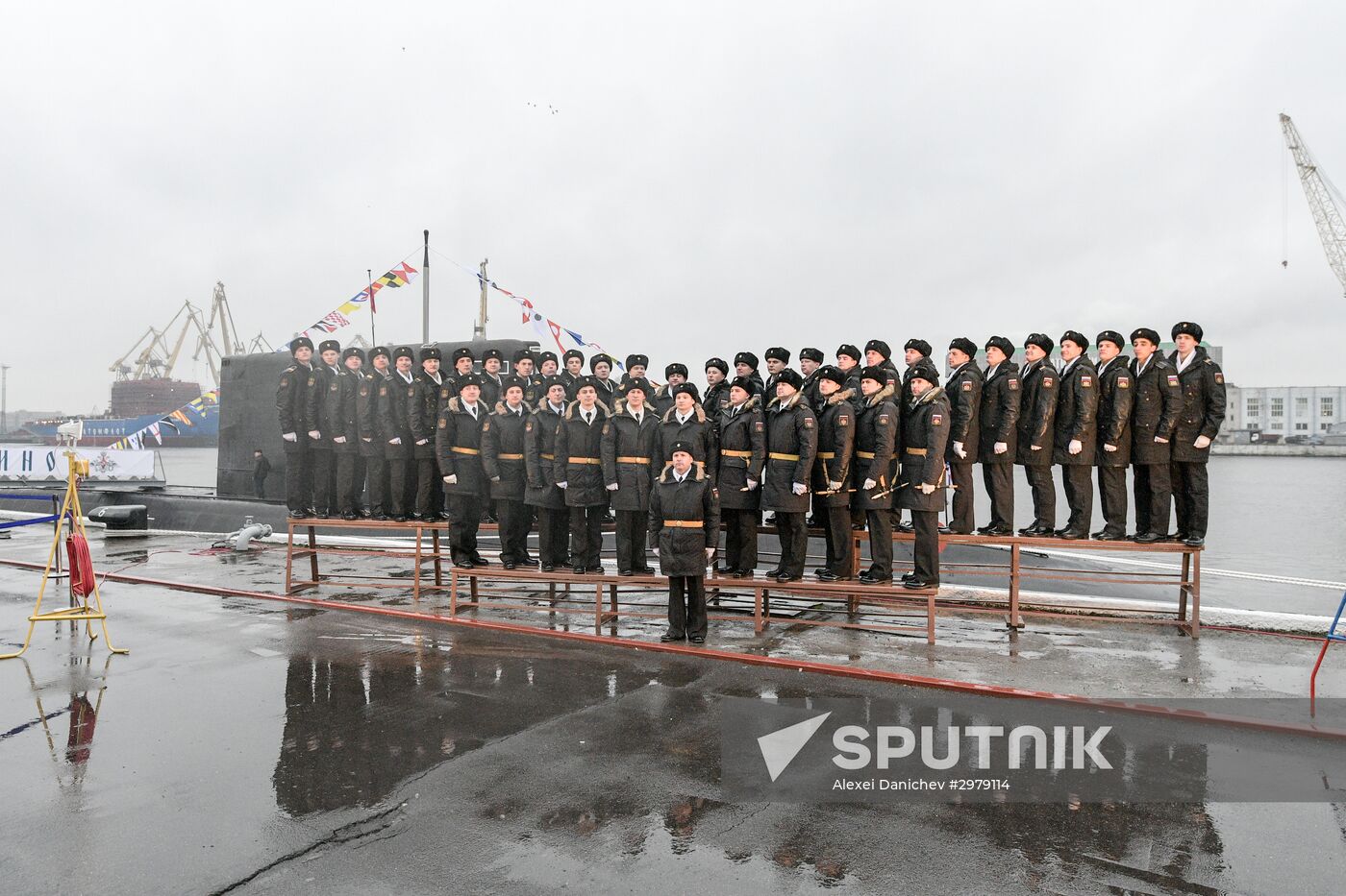 Kolpino submarine transferred to Russian Navy