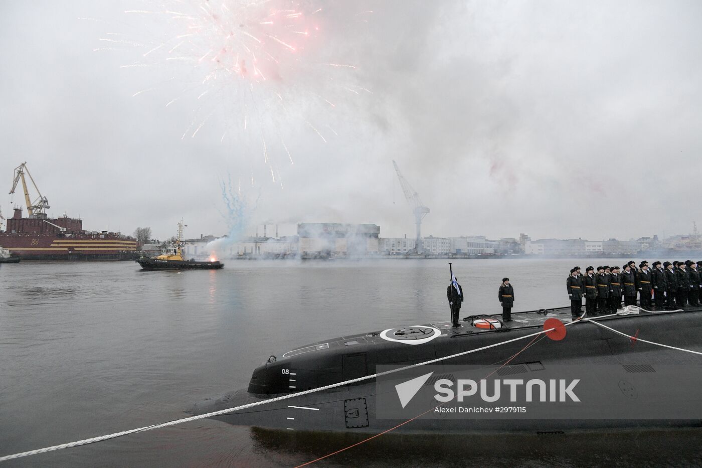 Kolpino submarine transferred to Russian Navy