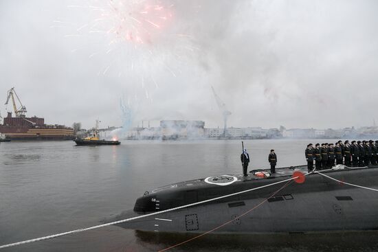 Kolpino submarine transferred to Russian Navy