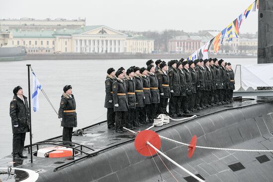 Kolpino submarine transferred to Russian Navy