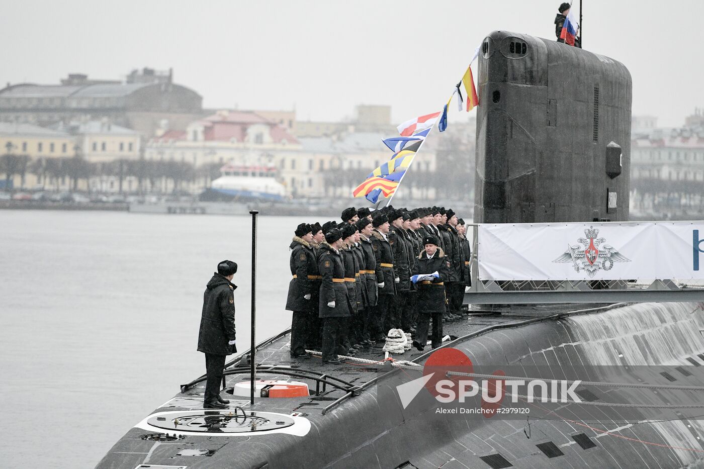 Kolpino submarine transferred to Russian Navy