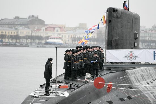 Kolpino submarine transferred to Russian Navy