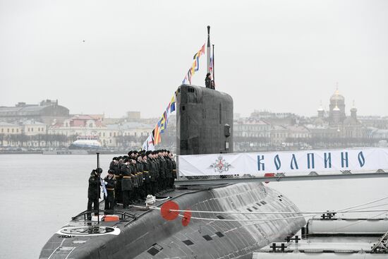 Kolpino submarine transferred to Russian Navy