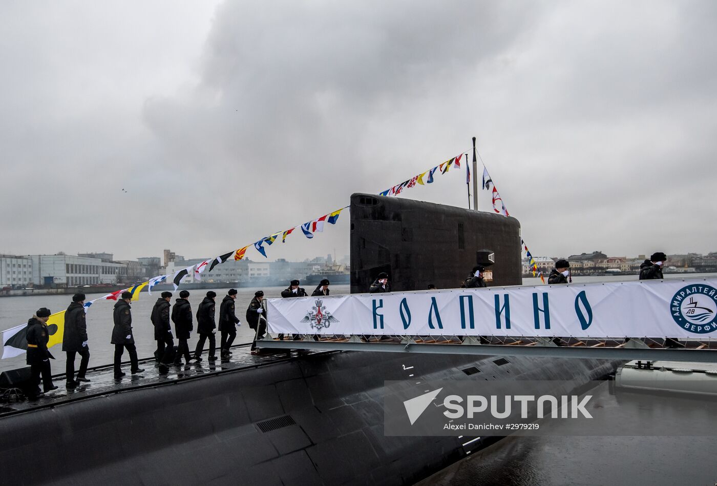 Kolpino submarine transferred to Russian Navy