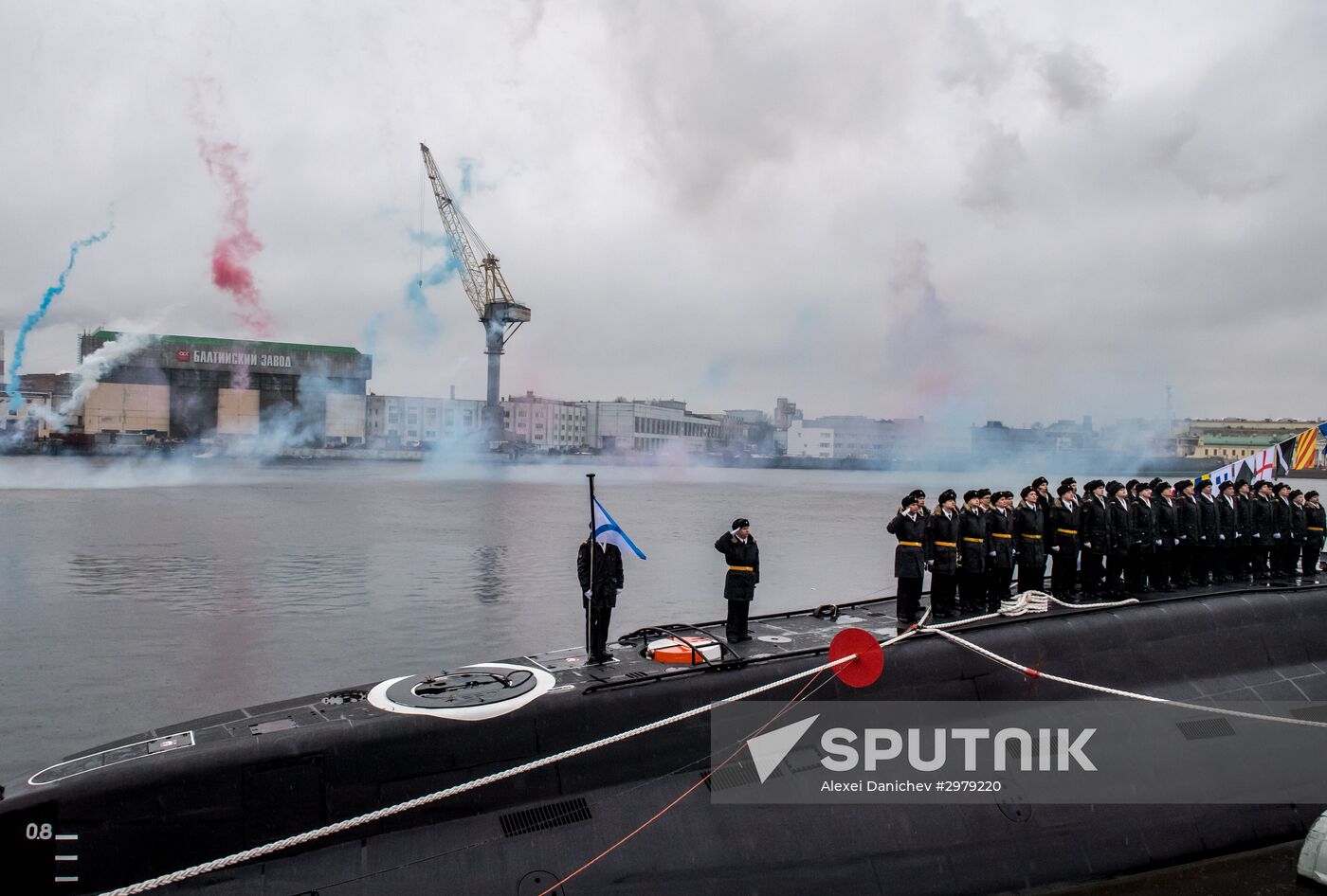 Kolpino submarine transferred to Russian Navy