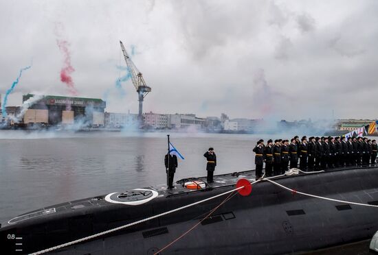 Kolpino submarine transferred to Russian Navy