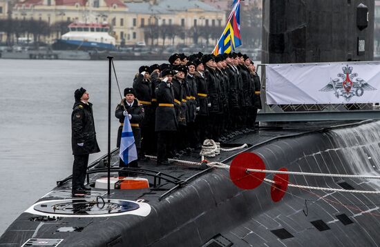 Kolpino submarine transferred to Russian Navy