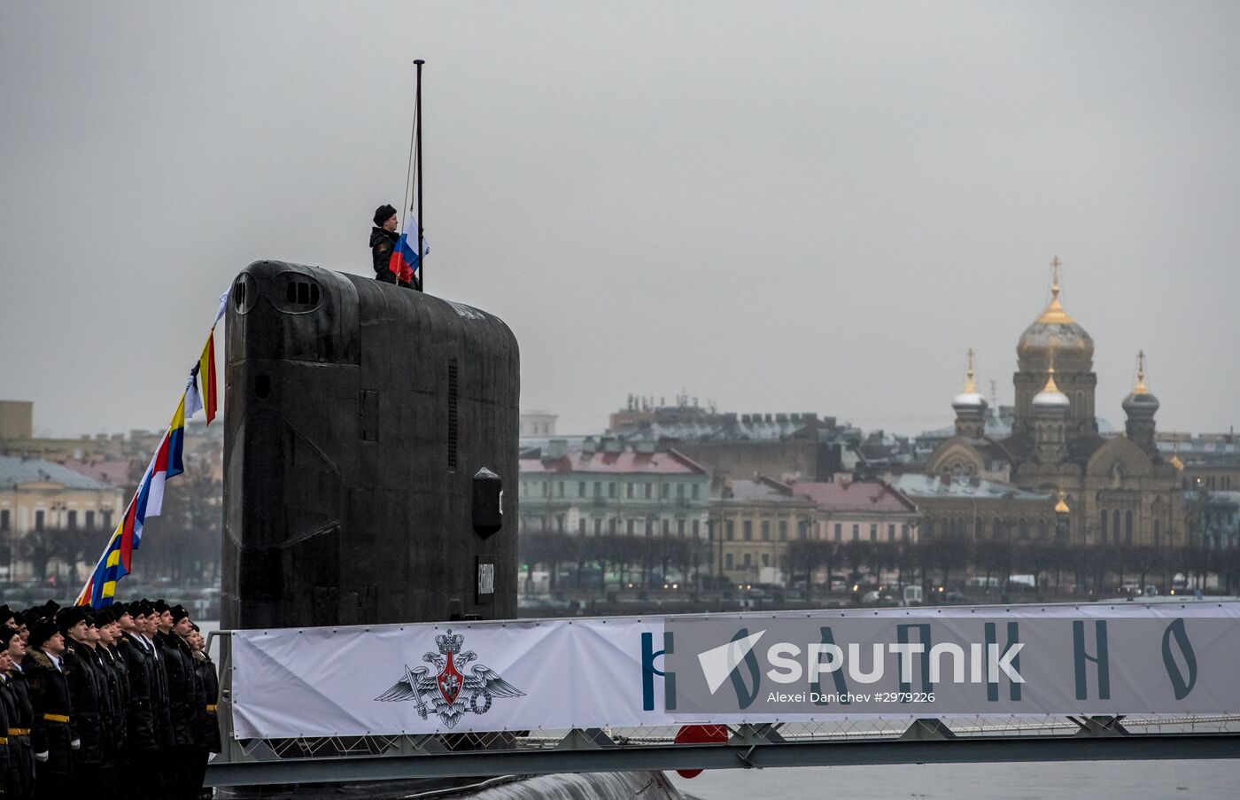 Kolpino submarine transferred to Russian Navy
