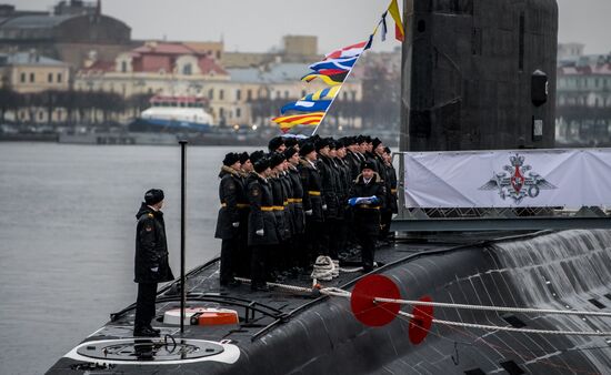 Kolpino submarine transferred to Russian Navy