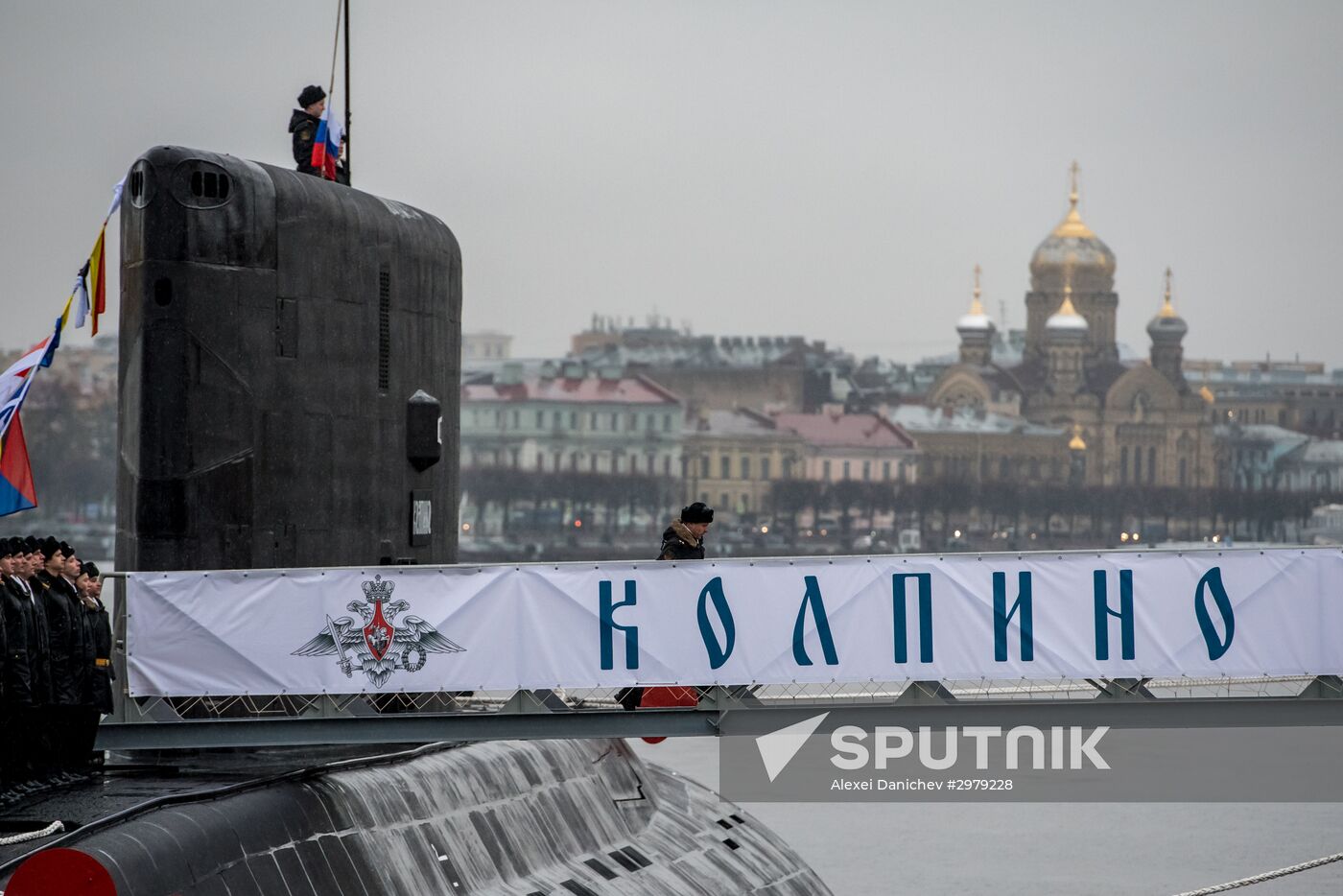 Kolpino submarine transferred to Russian Navy