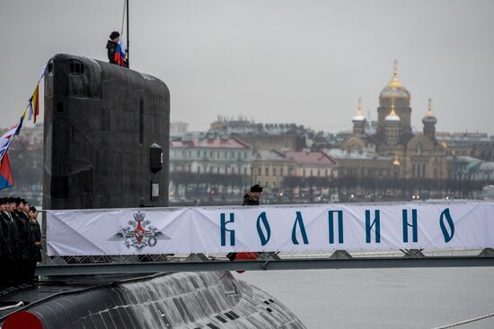 Kolpino submarine transferred to Russian Navy