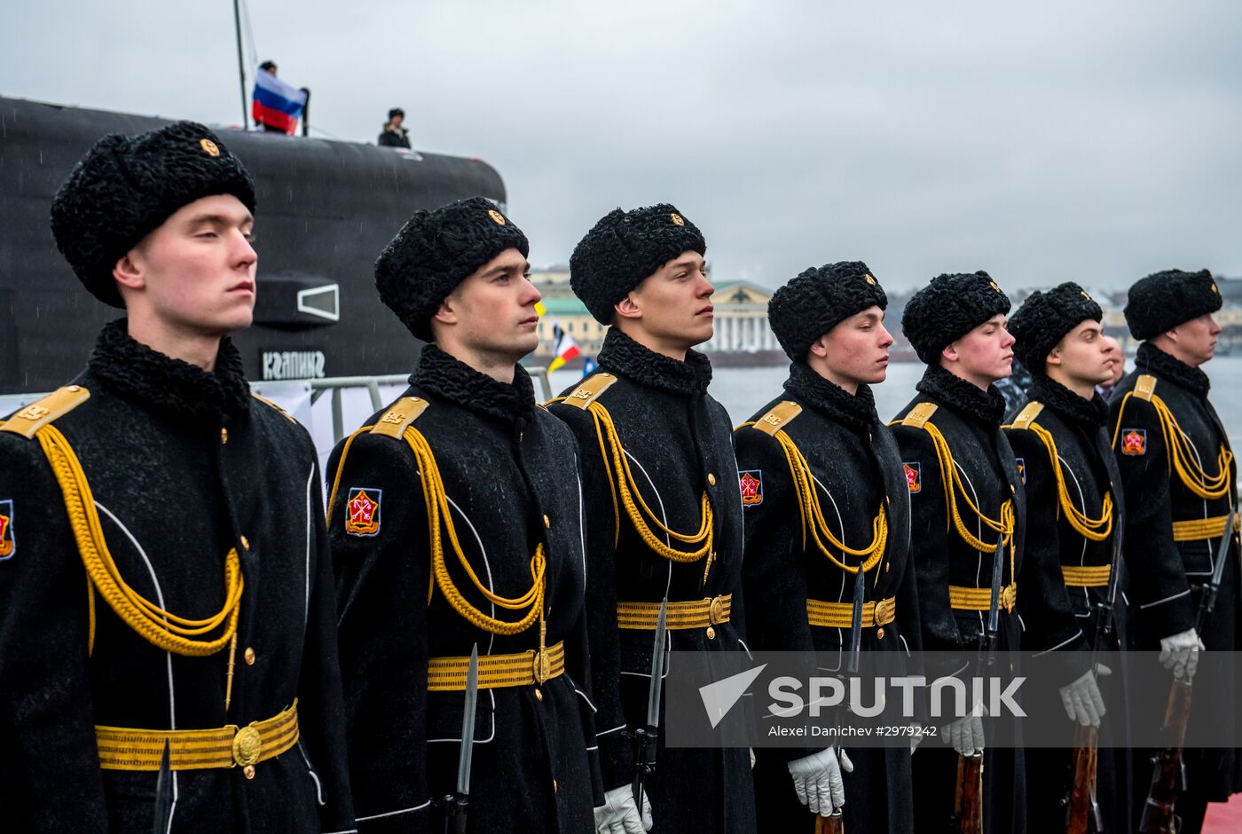 Kolpino submarine transferred to Russian Navy