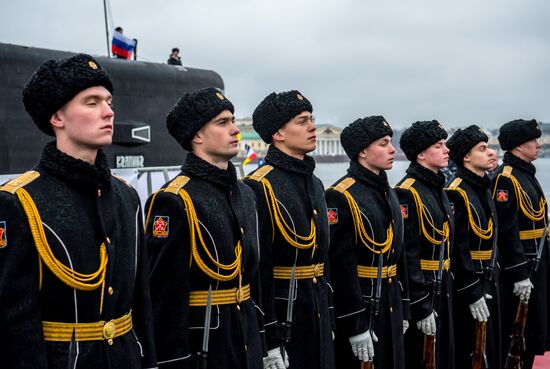 Kolpino submarine transferred to Russian Navy