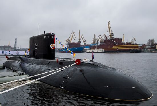 Transfer of Kolpino submarine to Russian Naval Forces